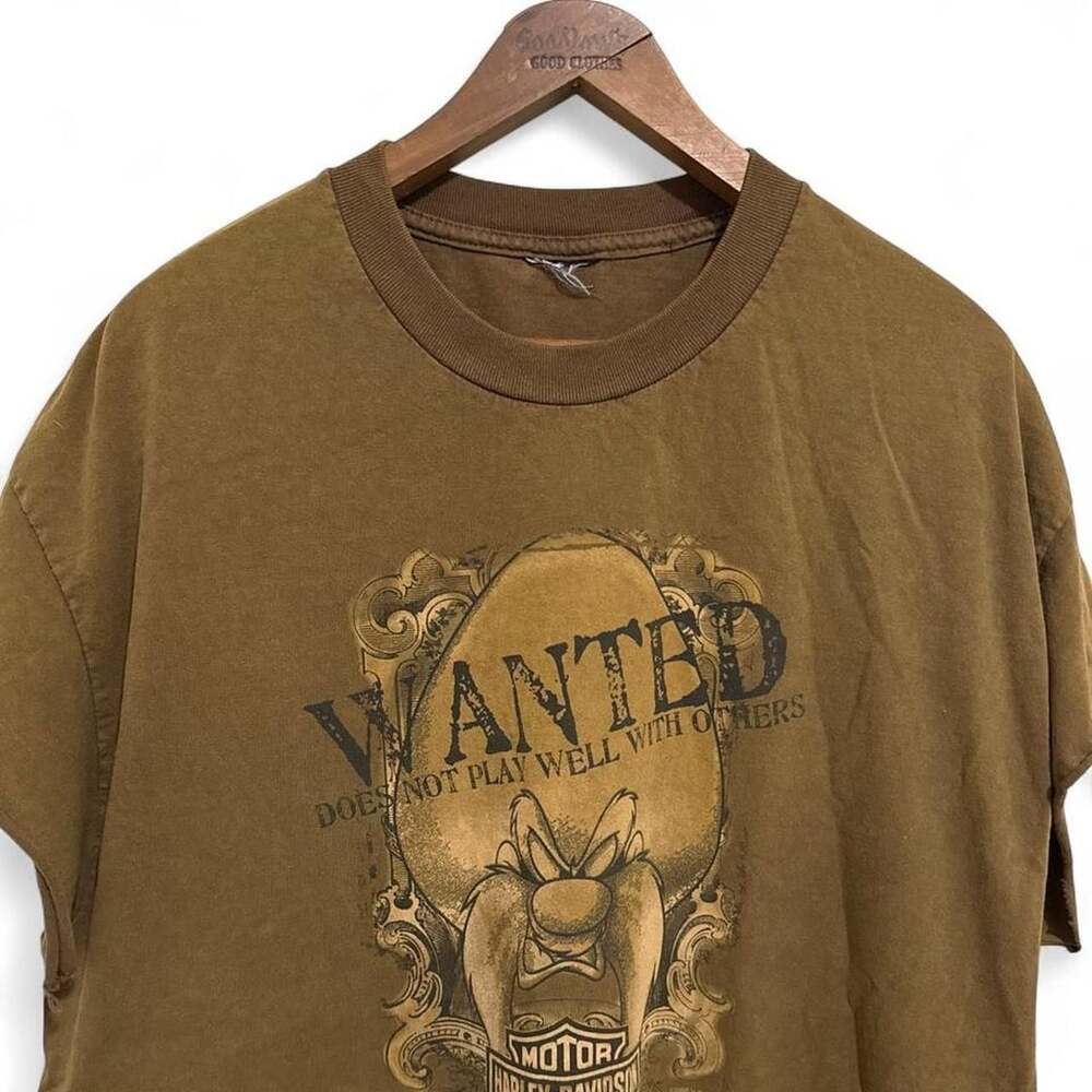 Harley-Davidson Looney Tunes Taz Appalachian Mechanicsburg PA T-Shirt